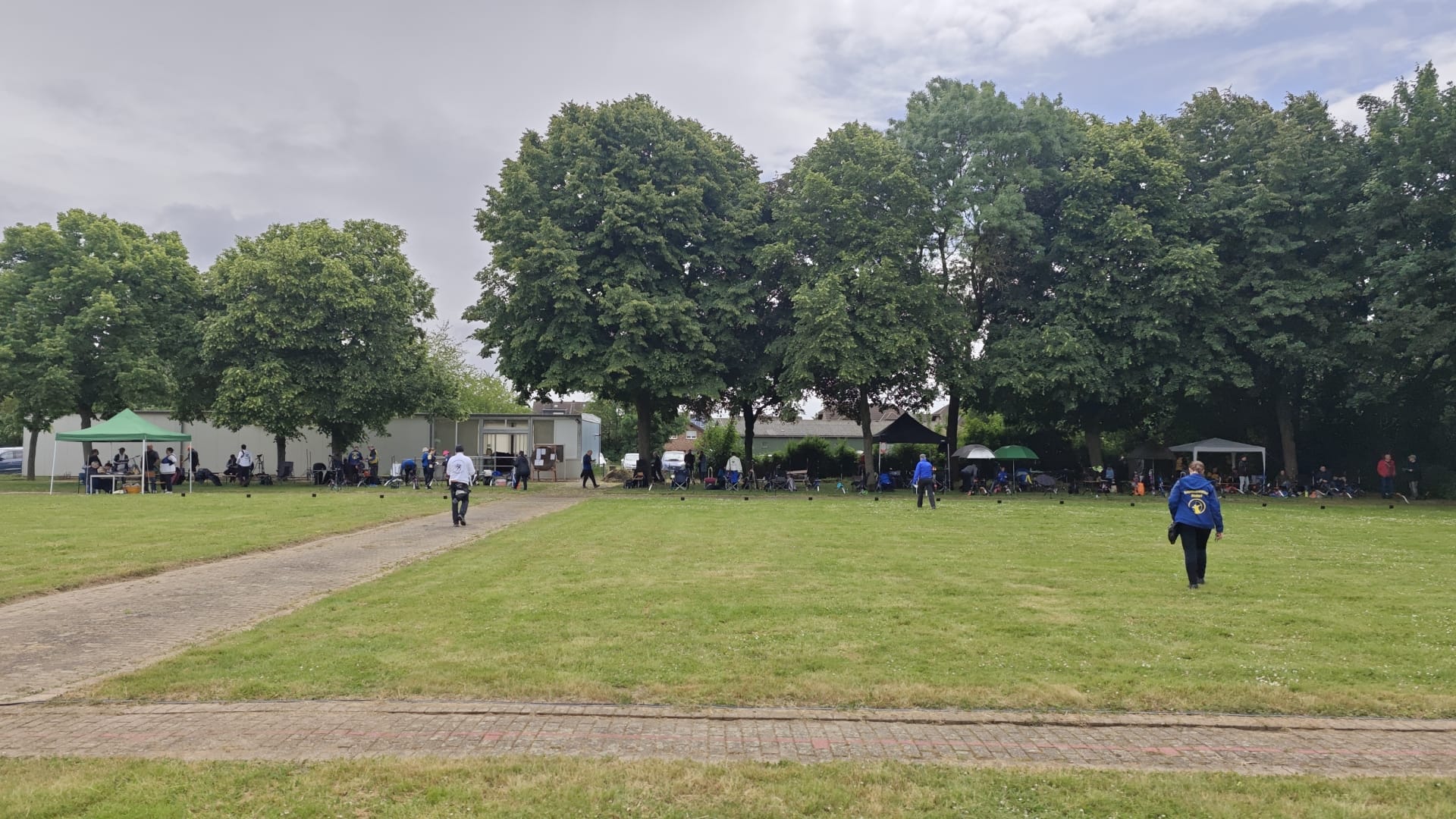 Bezirksmeisterschaft Aussen 2025 Platz Schussablauf in einer Passe
